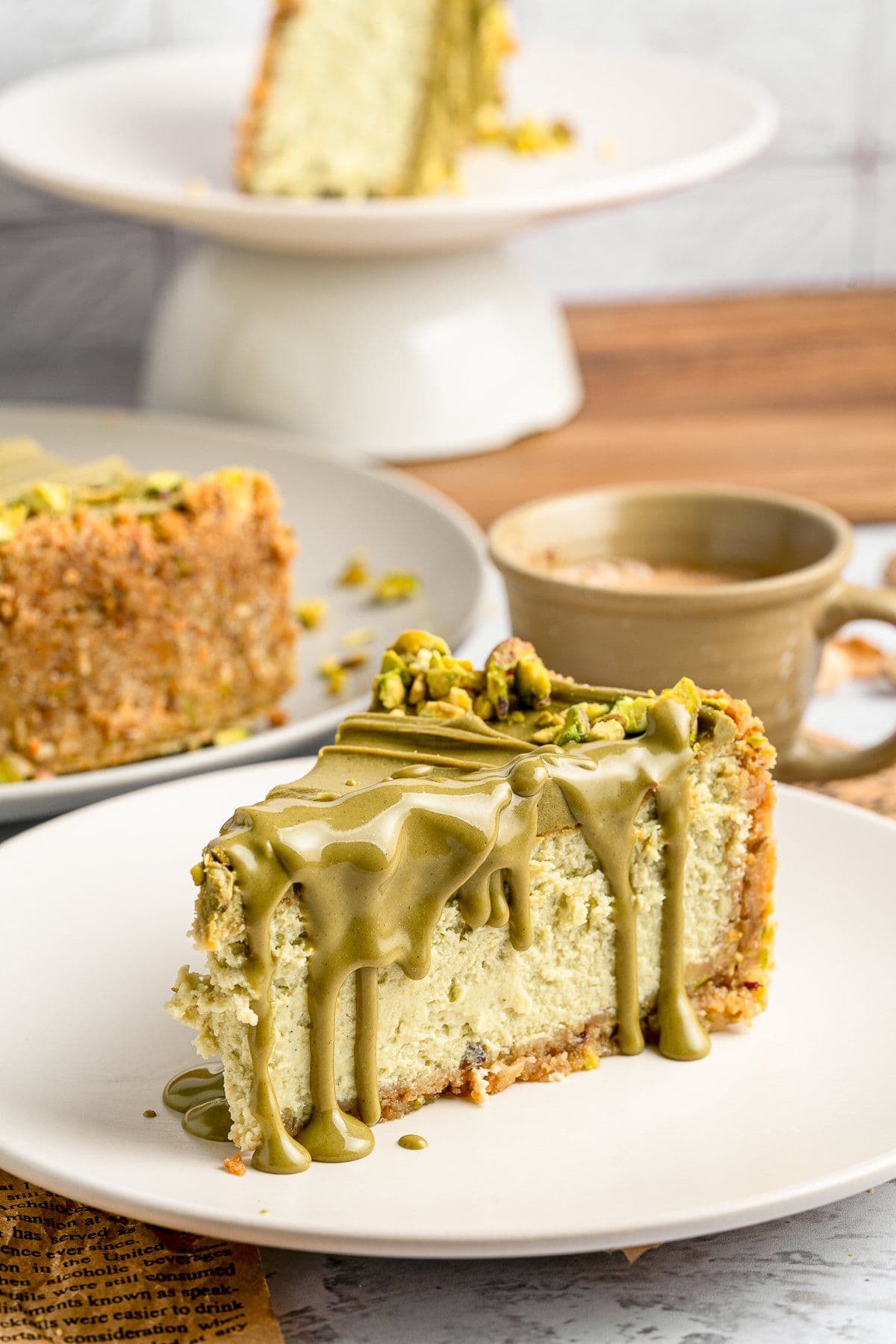 Pistachio Cheesecake